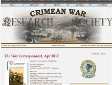 Tablet Screenshot of cwrs.russianwar.co.uk